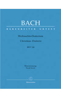 bach j.s. - oratorio de navidad urtext - bwv.248