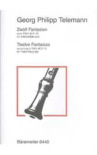 telemann g.p. - fantasias (12) **flauta dulce alto**