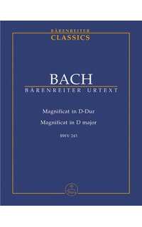 bach j.s. - magnificat re m urtext - bwv.243