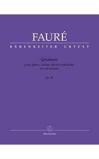 faure g. - cuarteto piano nº 2 solm op.45