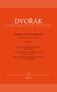 dvorak a. - concierto si m op.104 urtext (v/cp)
