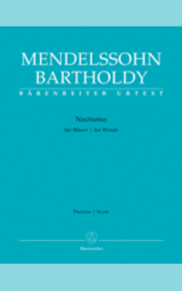 mendelssohn f. - nocturno para vientos urtext