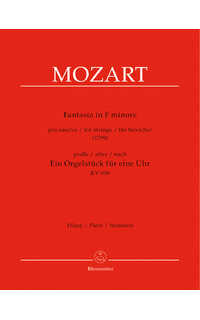 mozart w.a. - fantasia fa m kv.608 para cuerdas