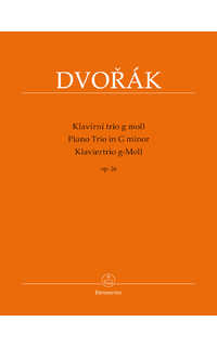 dvorak a. - trio sol m op.26 urtext