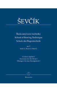sevcik o - escuela tecnica arco op.2 v.2 muñeca