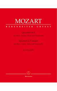 mozart w.a. - cuarteto kv 370 (368b) fa m oboe partes urtext