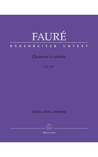 faure g. - cuarteto op,.121 partes (urtext)