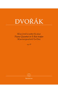 dvorak a. - cuarteto con piano mi b m op.87 partes