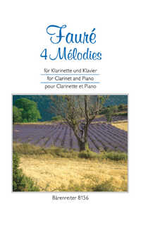 faure g. - melodias (4) clarinete y piano