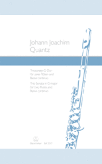 quantz j.j. - trio sonata sol m -