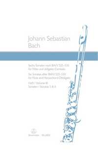 bach j.s. - sonatas v.3 (6) - bwv.525-530 flauta y piano