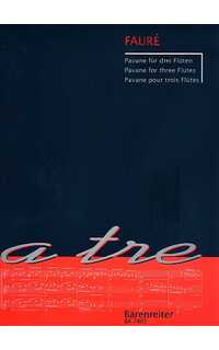 faure g. - pavana - op.50 - tres flautas
