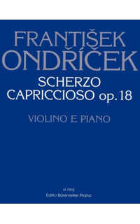 ondricek f. - scherzo caprichoso op,15 (vp)