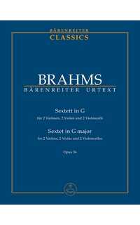 brahms j. - sexteto op.36 sol m (bolsillo) urtext