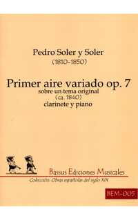 soler p. - primer aire variada op.7 (ca.1840)