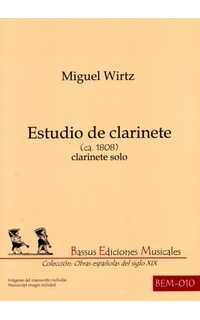 wirtz m. - estudio de clarinete (ca.1808)