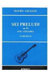 giuliani m. - preludios (6) - op.83