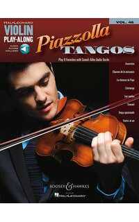 piazzolla a. - tangos violin play along v.46 (+ audio descargable)