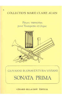 viviani g. - sonata prima (trompeta y organo)