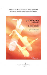 descamps/grant - danza arabe (sax alto y piano)