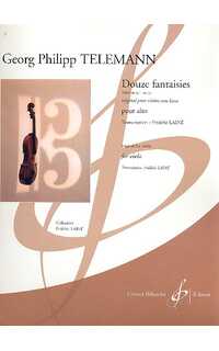 telemann g.p. - fantasias (12) - viola sola