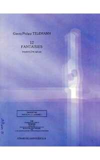 telemann g.p. - fantasias (12) - flauta sola