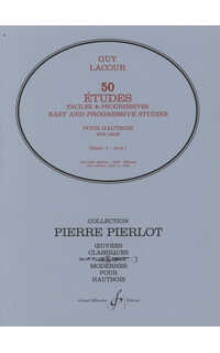 lacour g. - estudios faciles y progresivos v.1 (50) -oboe