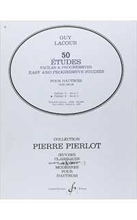 lacour g. - estudios faciles y progresivos v.2 (50) -(oboe)