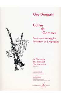 dangain g. - cuaderno de escalas y arpegios -