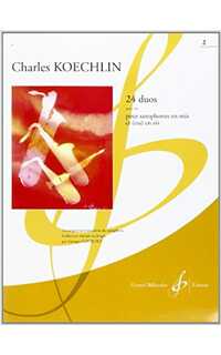 koechlin ch. - duos v.2 (24) - op.186