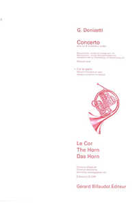donizetti g. - concierto - (tr/p)