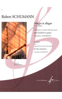 schumann r. - adagio y allegro - op.70