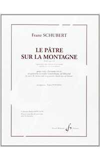 schubert f. - le patre sur la montagne d.965 op.129 (voz/cl sib ) quinteto