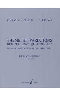 finzi g. - theme et variations sobre el cant dels ocelles (violoncelo)