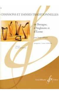 anonimo - canciones y danzas tradicionales de bretaña , inglaterra y escocia para arpa