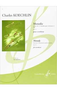 koechlin ch. - monodie op.213.1 trombon