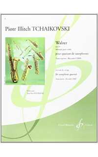 tchaikovski p. i. - valses op.48 (4saxofones)