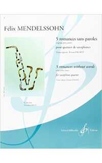 mendelssohn f. - romanzas sin palabras (5)