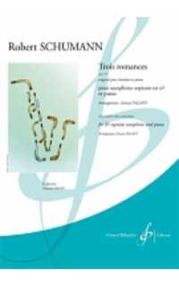 schumann r. - romances op.94 (3) saxo sib