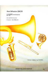 bach j.s. - suite nº3 re m (sc+pt) 2tp/tr/tb/tu - bwv.1068