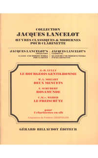 album (lancelot) - piezas (4) para 4 clarinetes)