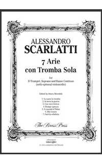 scarlatti a. - arias (7) soprano, trompeta y bajo continuo
