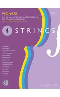 album - 4 strings v. 3 pioneer - repertorio cuarteto contemporaneo
