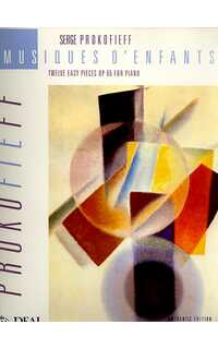 prokofieff s. - piezas infantiles (12) urtext - op.65