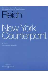 reich s. - new york counterpoint (full score)