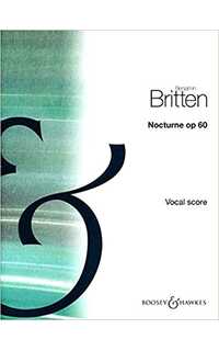 britten b. - nocturno -op.60