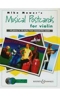 mowers m. - musical postcards (ab) (+cd) -violin