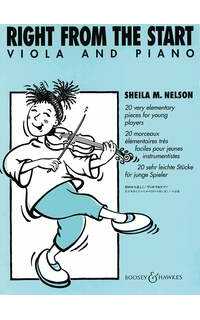 nelson s. - right from the start -(viola y piano)