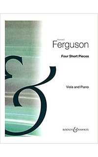 ferguson h. - pequeñas piezas (4) - viola y piano -
