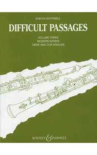 album - pasajes dificiles v.3 -oboe.rothwell, evelyn